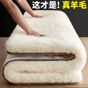 加厚羊毛床垫冬季褥子垫被软垫羊羔绒秋冬保暖床褥垫毛毯垫子单人