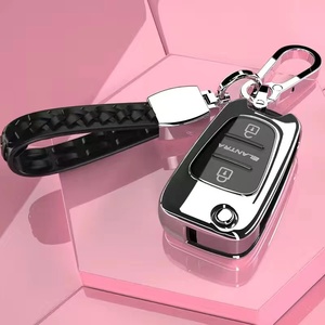 适用于现代汽车钥匙包瑞纳悦动瑞奕索纳塔八起亚狮跑K2K5保护套扣