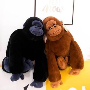 毛绒玩具黑猩猩玩偶猴子长臂猿男生金刚生日礼物大猩猩公仔布娃娃