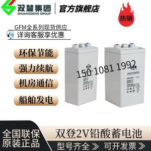 双登铅酸蓄电池GFM-200通信机房基站/船舶用2V200AH/500AH/1000AH