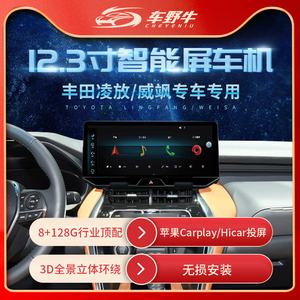 凌放/威飒中控大屏导航改装倒车影像360度全景专用行车记录仪赛那