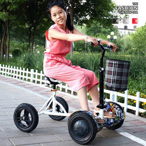 平衡车改装卡丁车支架儿童电动四轮漂移车智能防摔辅助变四轮套件