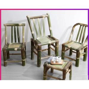 竹椅子靠背椅家用老式编织椅子竹子小藤椅休闲老人手工传统竹凳子