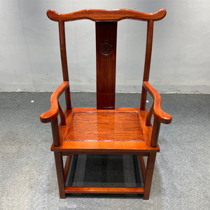 奥坎花梨木官帽椅榫卯中式花梨圈椅实木条凳总统椅太师椅大板桌椅
