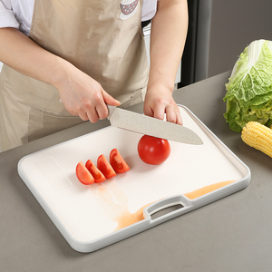 日本进口菜板家用双面切菜板水果砧板案板专用案板塑料小粘板宿舍