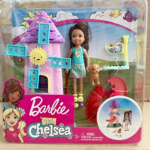 芭比娃娃礼盒之小凯莉迷你高尔夫女孩公主玩具生日礼物GRL85