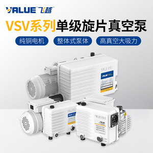 飞越VSV-22-20P单级旋片式真空泵实验室工业电动高速油旋片抽气泵