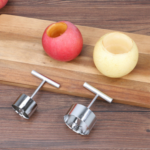 冰糖炖雪梨抽芯器304不锈钢水果梨子挖肉刀苹果去核掏大号孔模具