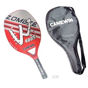 Camewin Professional Full Carbon Beach Tennis Paddle Racket