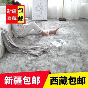 新疆西藏包邮北欧ins地毯卧室少女家用客厅沙发茶几床边毛毯满铺