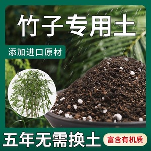 竹子土竹子专用土竹子类盆栽营养土酸性沙质土壤家用绿植种植肥料