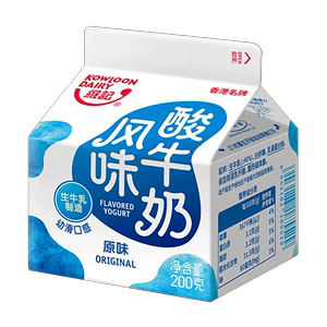 维记低温酸奶盒装原味酸牛奶饮品酒店低温冷藏家庭定制营养奶
