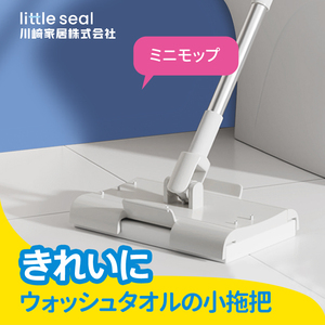 日本迷你小拖把家用新款洗脸巾平板拖布卫生间专用懒人墩布一拖净