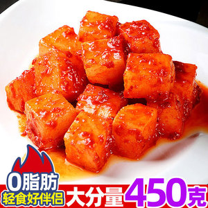 朴家韩式酸辣萝卜泡菜  韩国风味萝卜块腌制泡菜
