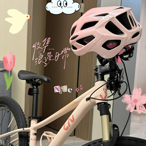 粉色公路车骑行头盔女户外城市骑行自行车山地车男款夏季安全帽
