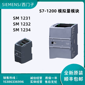 西门子S7-1200PLC 模拟量输入输出扩展模块 SM1231 SM1232 SM1234