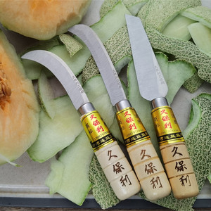 兰妹子割菜小弯刀弧形香蕉刀不锈钢菠萝刀banana刀凤梨刀水果弯刀