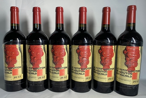2017小木桐红酒法国原瓶进口Mouton Rothschild副牌干红葡萄酒