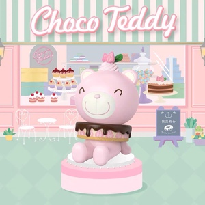 CHOCO TEDDY 巧克力熊美味一番系列盲盒甜甜圈摆件礼物潮玩