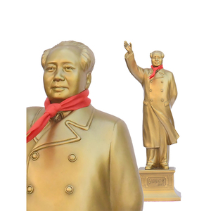 新款毛主席铜像毛泽东摆件招手雕塑全身纯铜摆像办公室客厅送礼品