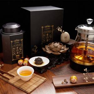 沁可茶茶叶白茶2014年福鼎老白茶龙珠茶球礼盒500g自饮口粮礼盒装