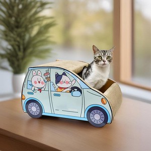 【东莞发货】猫抓板SUV车子造型 得酷猫窝磨爪耐抓送猫薄荷猫玩具