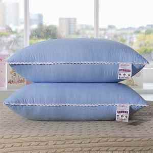 成人可爱装护颈防螨家用情侣助睡眠枕头枕芯一对 正品整头芯舒适