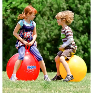 幼儿园手柄球加厚弹力充气玩具大号跳跳球儿童感统训练运动手提球
