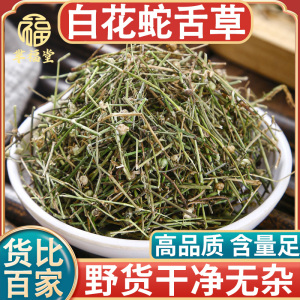 白花蛇舌草中药材500克野生新草百花蛇草泡茶泡水泡酒另售半枝莲