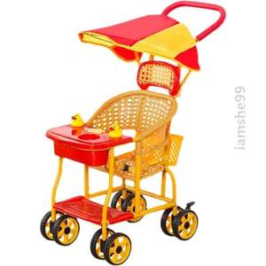 车夏天遛推车娃出行*儿童儿童婴儿的坐宝宝月小推车凉椅神器八个