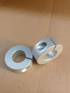 铝合金固定环 开口型紧凑型光轴夹锁紧套止推限位定位环挡圈