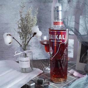 俄罗斯原装进口贝加尔湖松子蔓越莓伏特加调制洋酒500ml组合