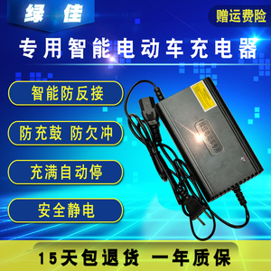 绿佳原装正品电动车电瓶充电器48V20AH60V30AH72V20A8450型号齐全