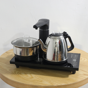 金格仕电茶炉一体茶台烧水壶防干烧双层电热加热单壶配件茶台专用