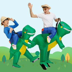 侏罗纪恐龙充气服六一儿童节搞笑cos演出服幼儿园运动会人偶服装