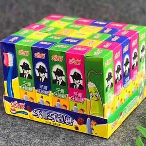 牙刷牙膏糖可以吃的玩具糖儿童怀旧创意糖果趣味休闲小零食包邮