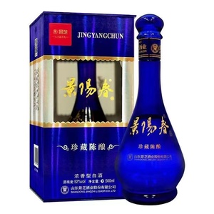 景芝景阳春珍藏陈酿52度500mlx6浓香型白酒 整箱包邮