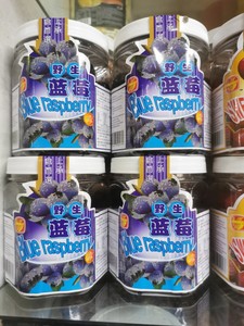 野生蓝莓味李车厘子果干马来西亚罐装360g