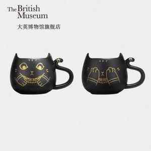 大英博物馆盖亚·安德森猫表情陶瓷马克杯情侣送女生男生生日礼物