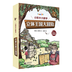 Think Joy 小积木大数学 立体王国大冒险 10堂数学思维课 包邮