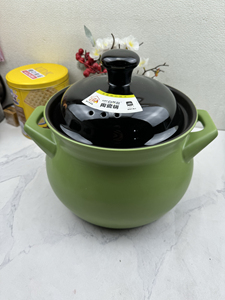 自然厨陶瓷锅砂锅炖锅耐高温锅煲汤煎药煮粥燃气家用商用超大7升