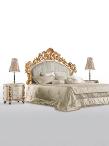 法式豪华实木双人床奢华婚床欧式宫廷床新古典雕花别墅软包公主床