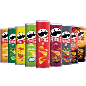 Pringles/品客薯片原味番茄110g罐装小吃零食休闲膨化食品20罐/箱