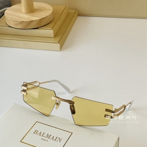 BALMAIN/巴尔曼23夏季男女款简约时尚个性大气三角太阳镜墨镜眼镜
