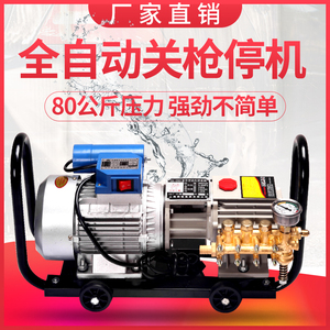 德国日本进口黑猫QL280自吸高压清洗机380洗车机家用洗车器农用泵