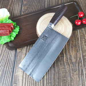 纯手工全段打菜刀家用切片刀老中式刀具铁刀斩鸡鸭两用不锈高碳钢