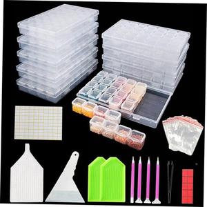 28 Grids 5D DIY Diamond Painting Box Organizer Case Diamond