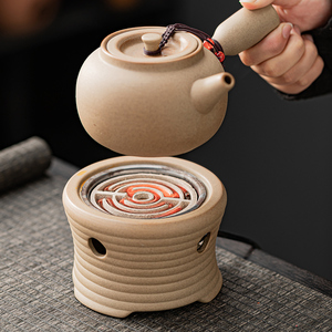 岩泥中式复古冬季煮茶壶电陶炉煮茶器养生壶茶具仿80年代老式煮茶