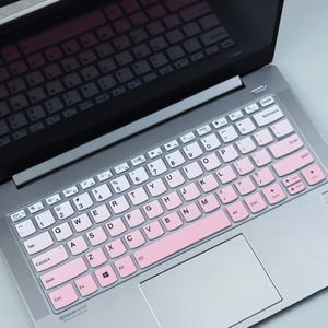 适用于联想ThinkBook 14+ 2022款键盘膜G4+IAP/ARA 14英寸笔记本防尘垫电脑保护膜女生粉色