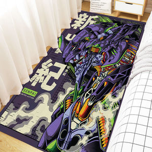 EVA新世纪福音战士卡通动漫客厅地毯卧室床边毯进门地垫装饰坐垫